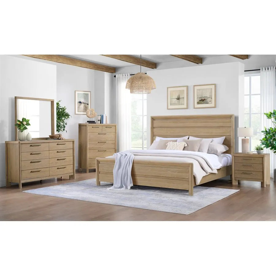Pacific Grove 3-Drawer Nightstand Sand Dune