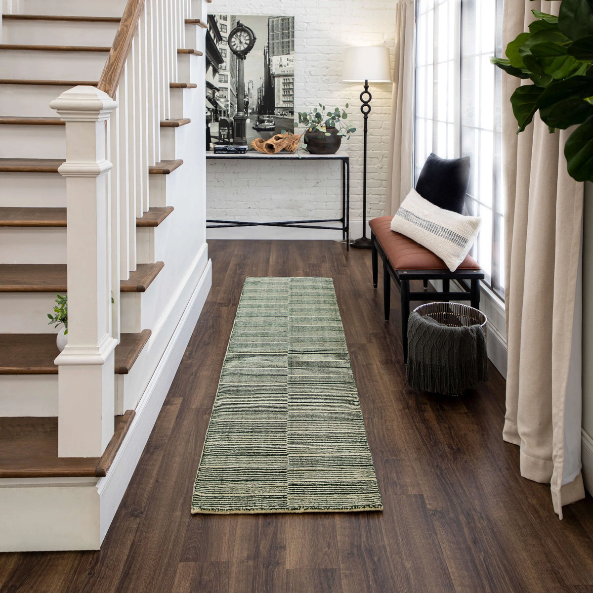 Broken Stripe Twilight Rug