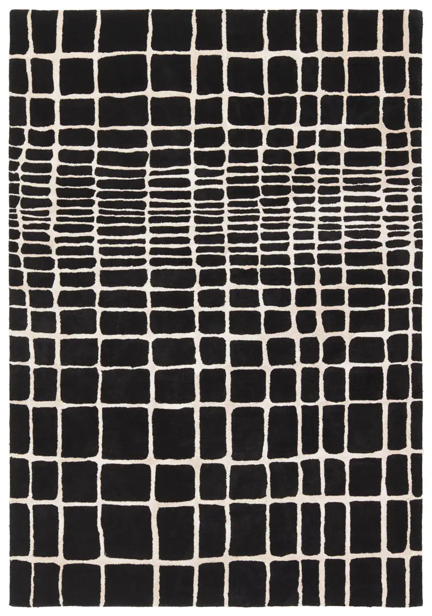 Clayton CLN17 Black Rug