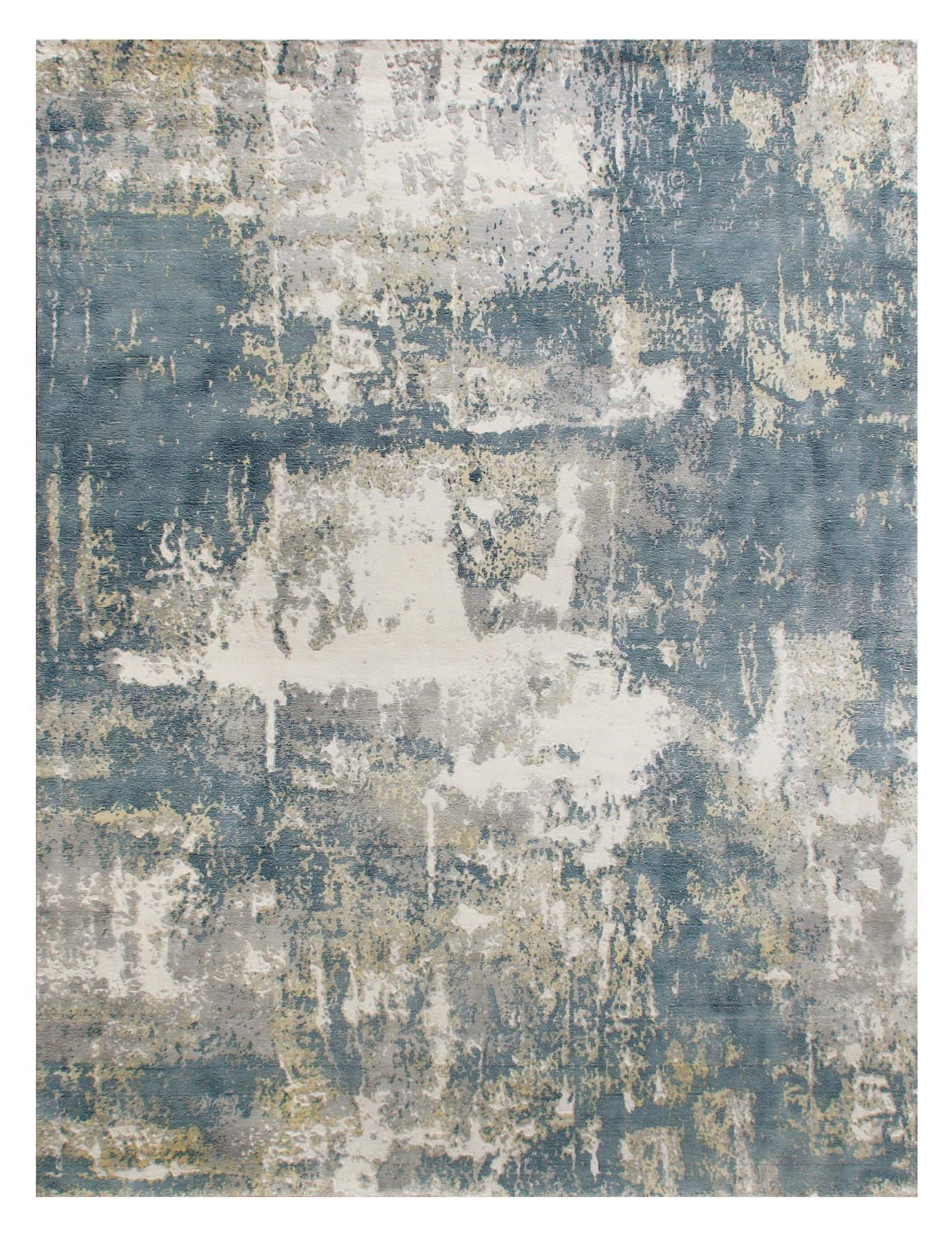 Cozy Printed RH-2018329 Blue Gold Rug