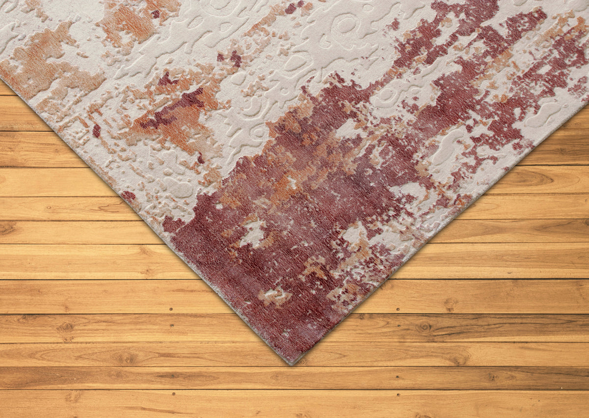 Cozy Printed RH-2019290 Coral Rug