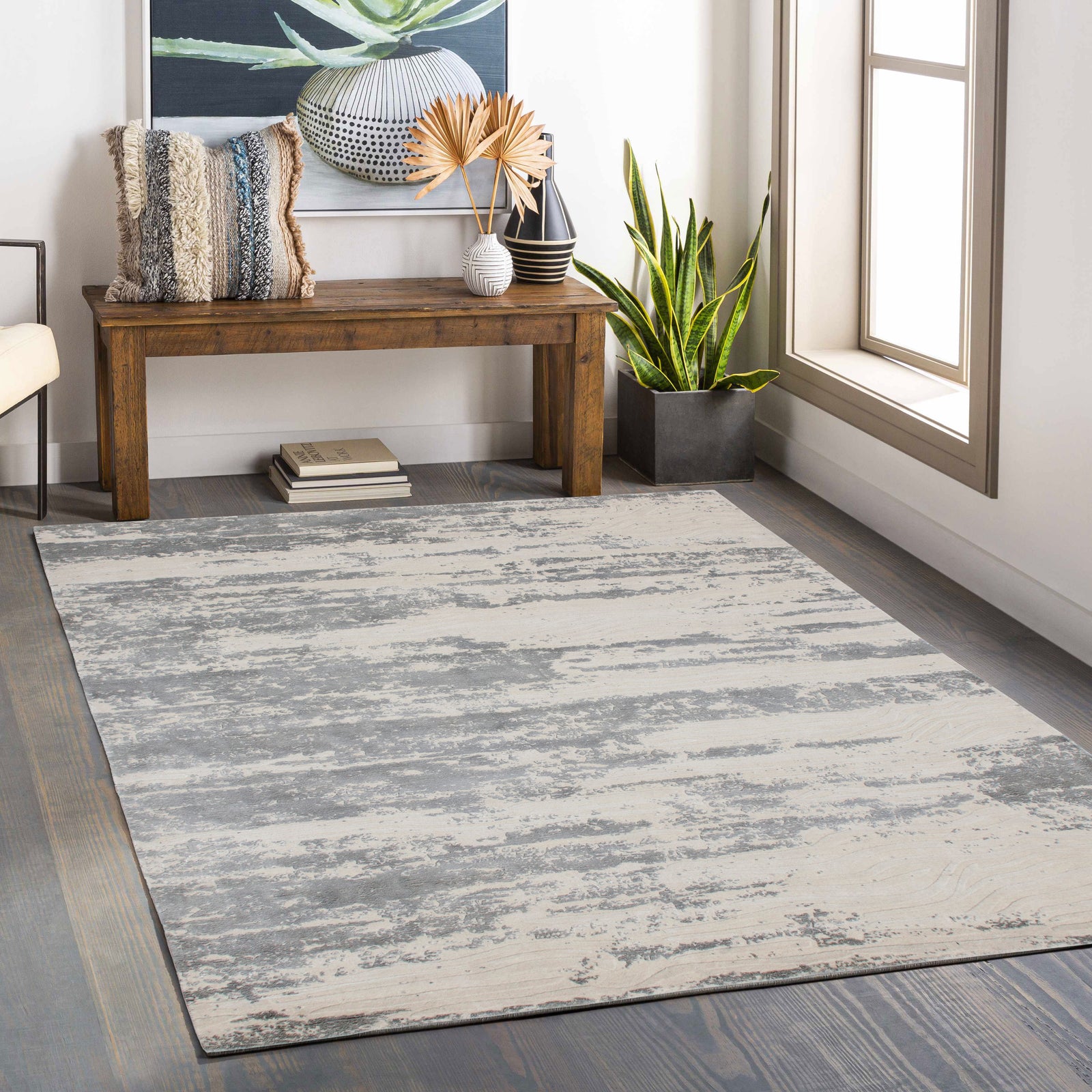 Cozy Printed RH-2019294 Deep Grey Rug