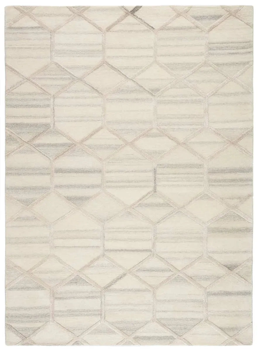 City CT105 Cleveland Cream / Gray Rug
