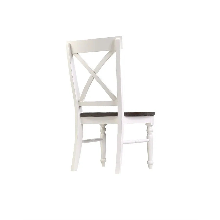 Mountain Retreat Dining Chair Dark Mocha & Antique White