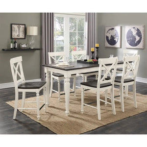 Mountain Retreat 24" Bar Stool Dark Mocha & Antique White