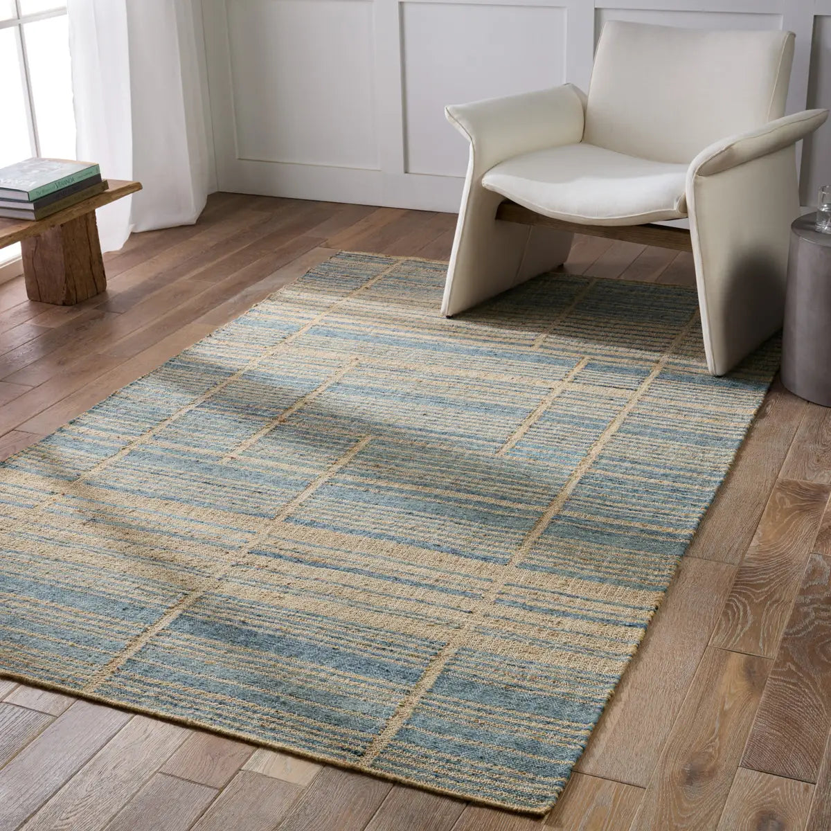 Dorada DRD02 Blue/Brown Rug