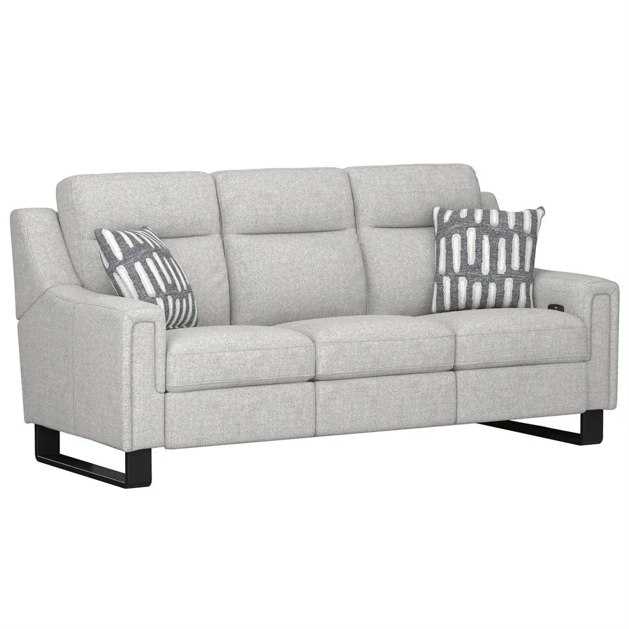 Teagan Dual Power Sofa Oatmeal