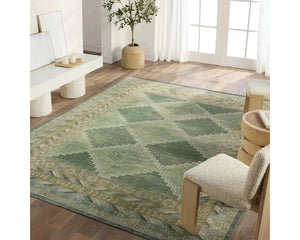 Gallant GLT04 Green/Tan Rug