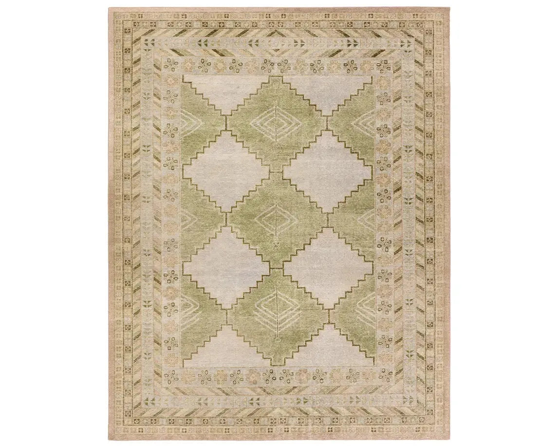 Gallant GLT05 Green/Cream Rug
