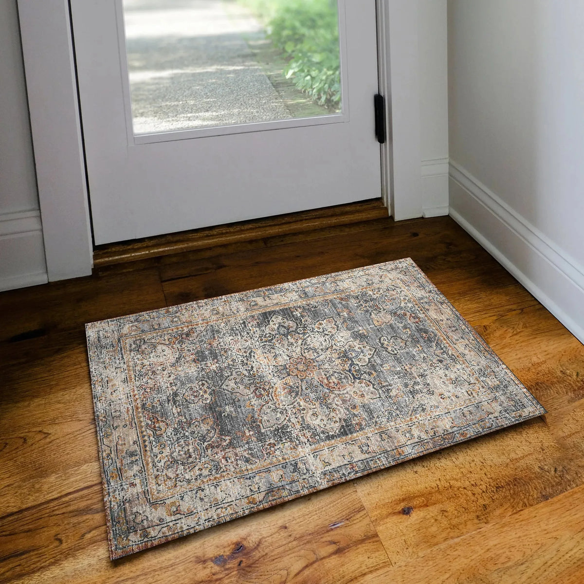 Jericho JC6 Charcoal Rug