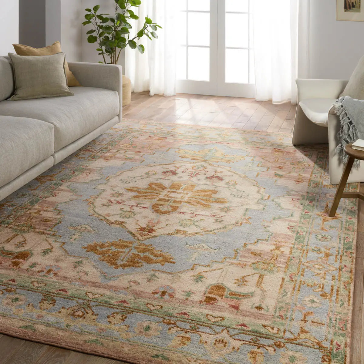 Jinsen JIN09 Beige/Camel Rug