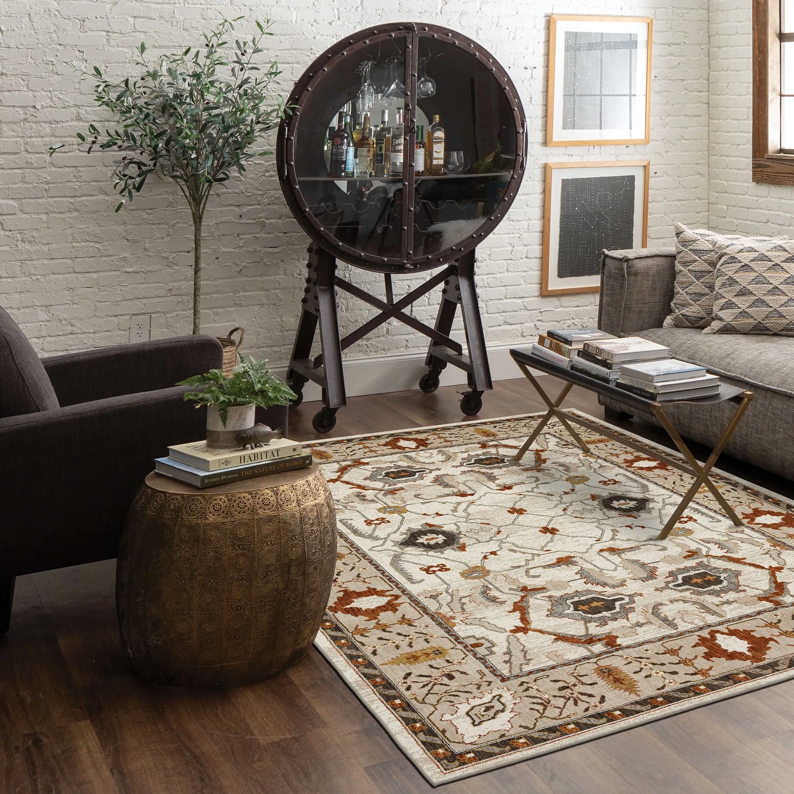 Khamal Alabaster Rug