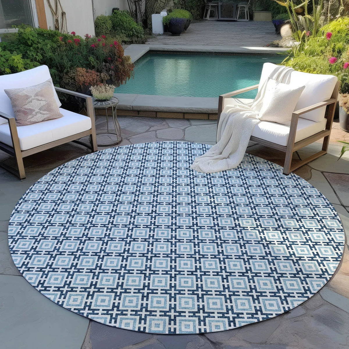 Marlo MO1 Navy Rug