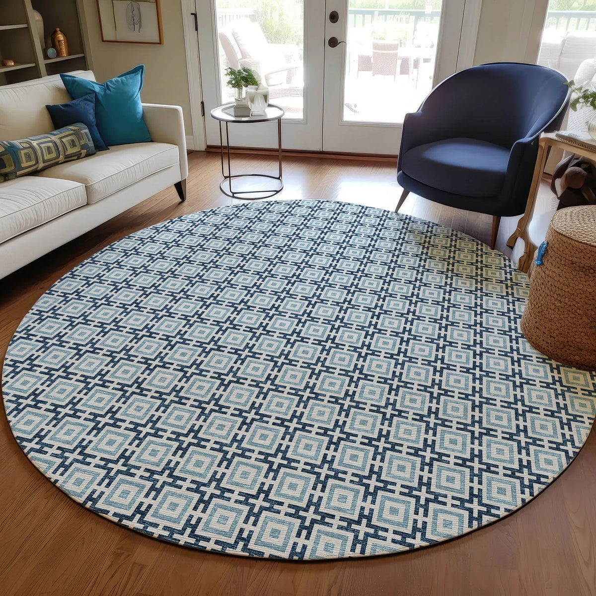 Marlo MO1 Navy Rug