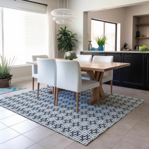 Marlo MO1 Navy Rug