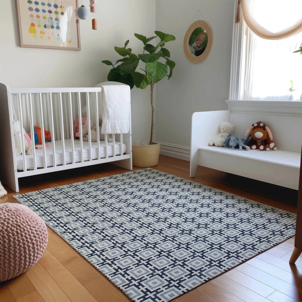 Marlo MO1 Navy Rug