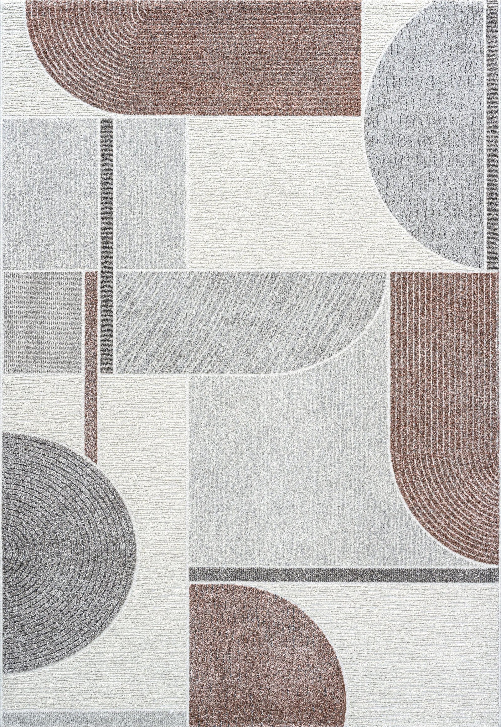 Polaris 46002-6111 Ivory/Grey Rug