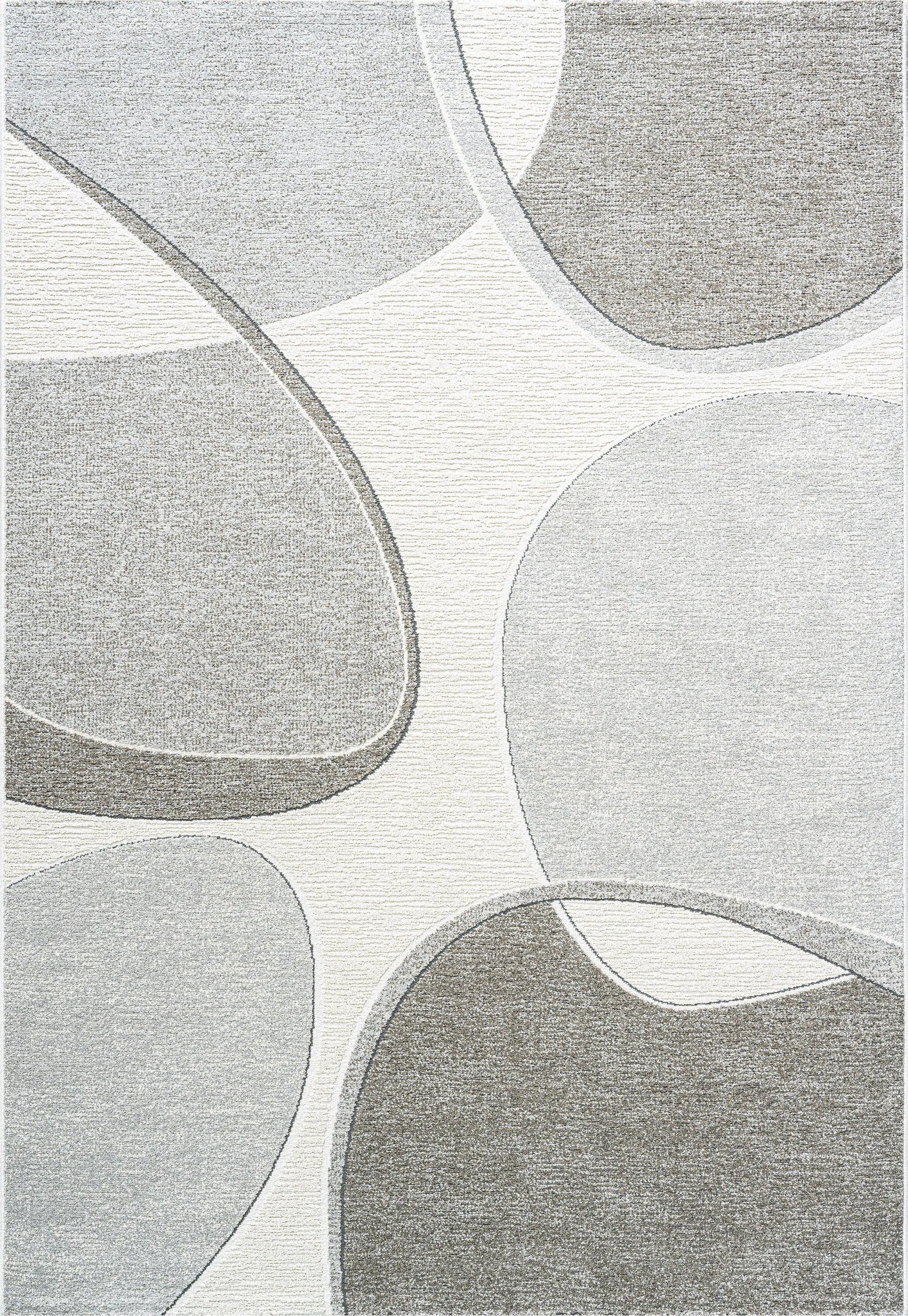 Polaris 46004-6171 Ivory/Grey Rug