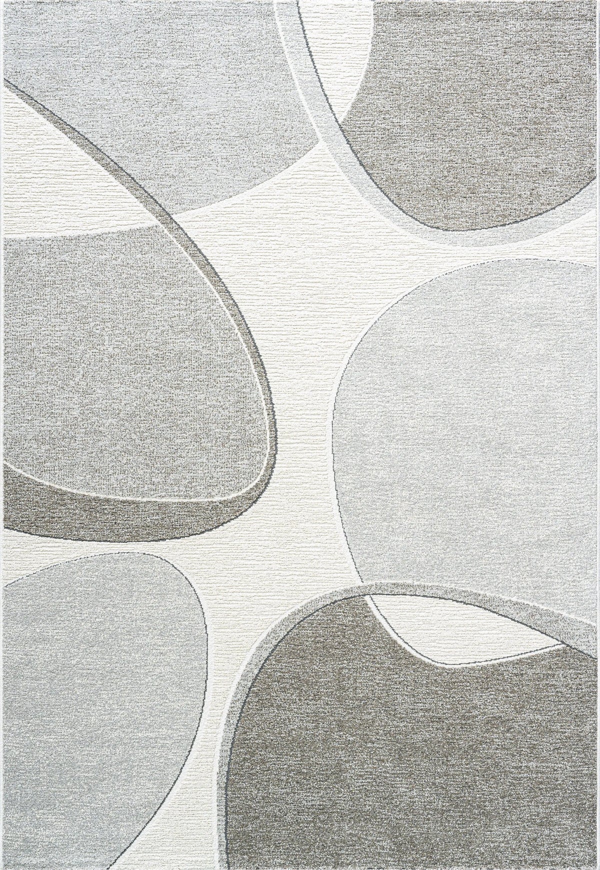 Polaris 46004-6171 Ivory/Grey Rug