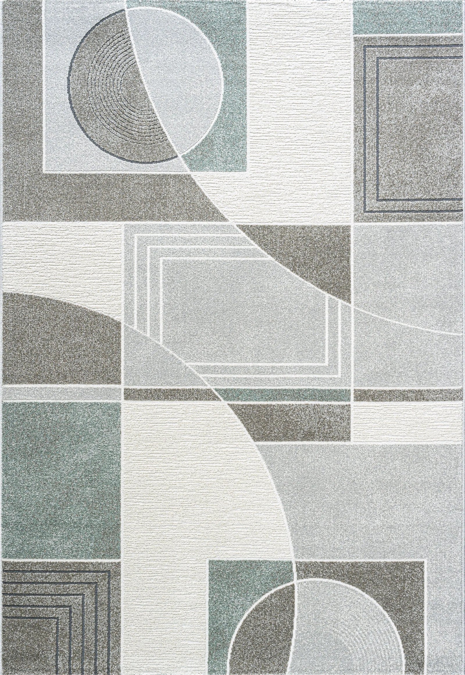 Polaris 46012-6141 Ivory/Grey Rug