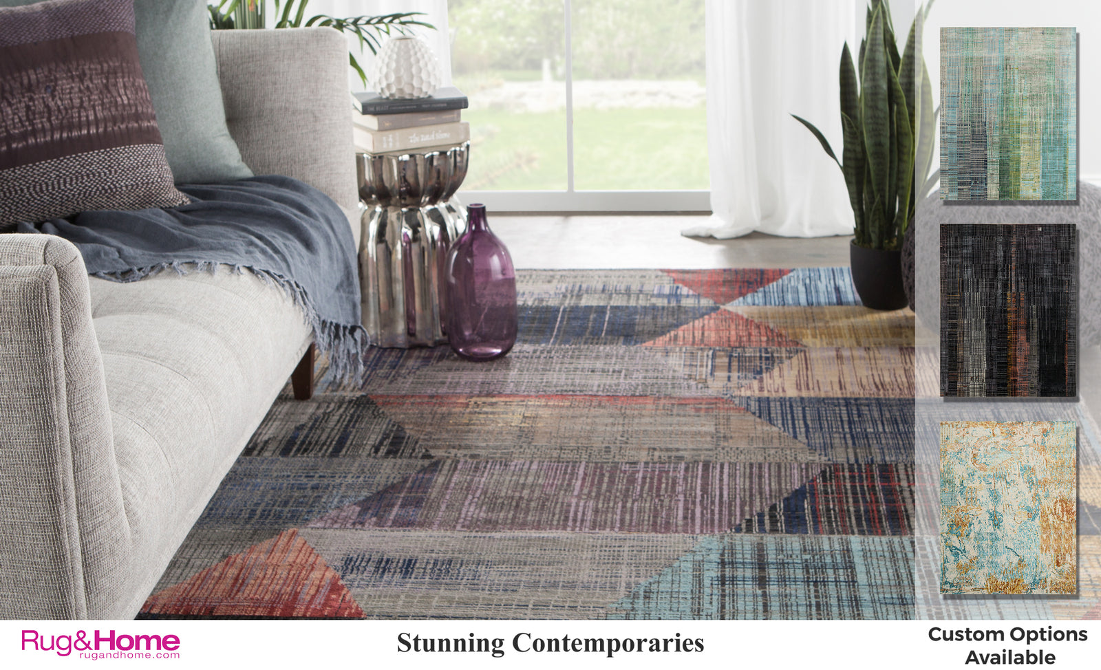 Custom Options in Contemporary Rugs