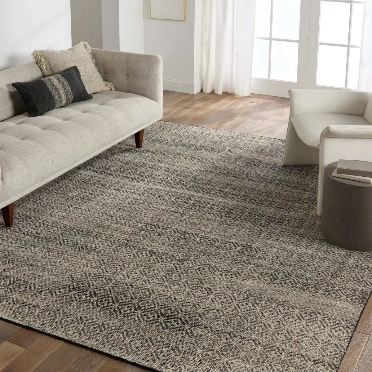 Rize RIZ12 Brown/Black Rug