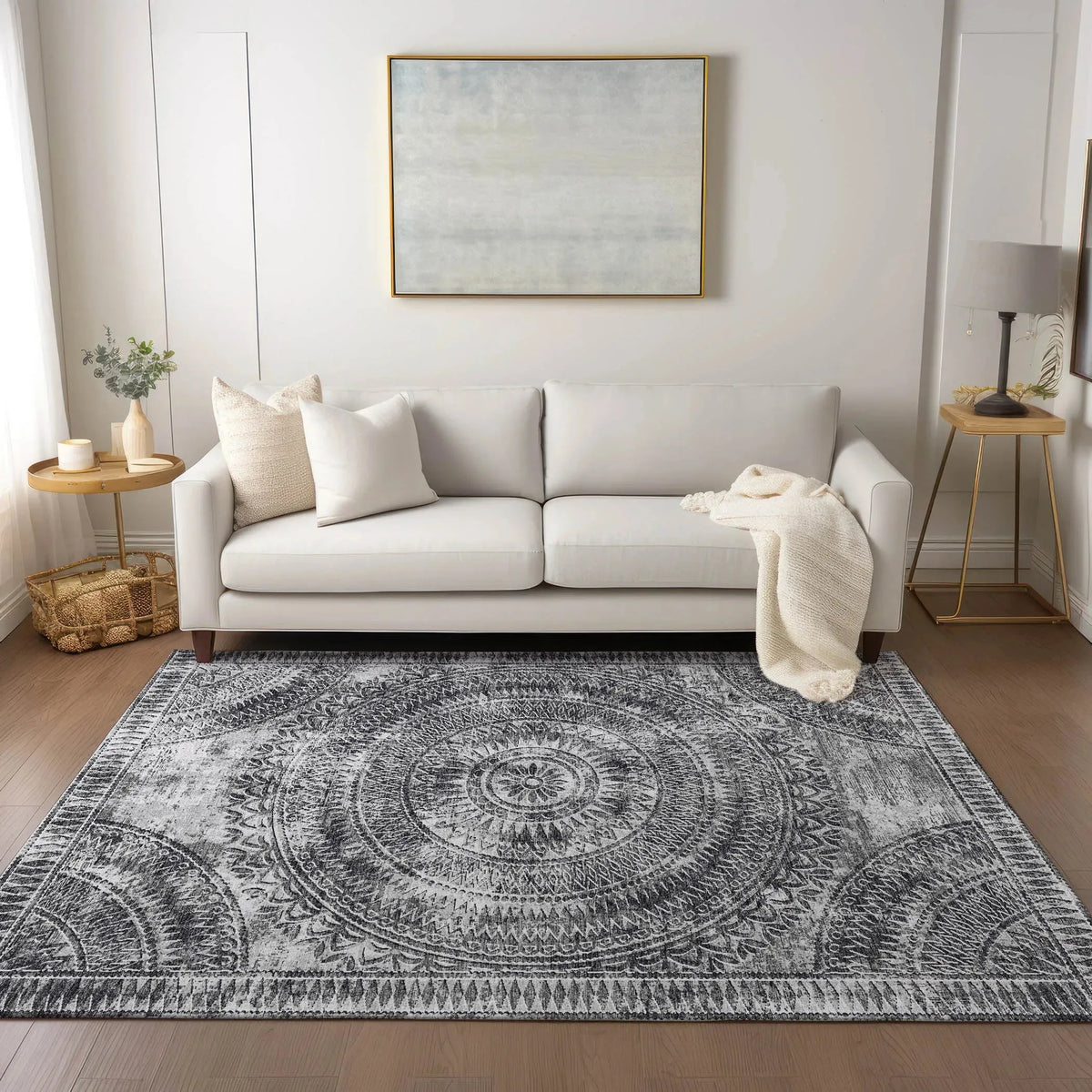 Sedona SN7 Pewter Rug