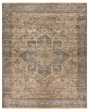 Someplace In Time SPT23 Brown Rug