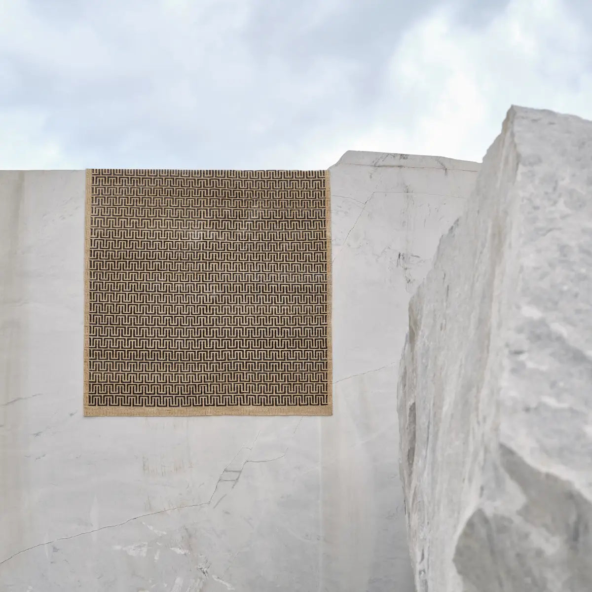 Tapeten TAP02 Brown/Black Rug