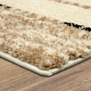 Traverse Lanes Tan Rug