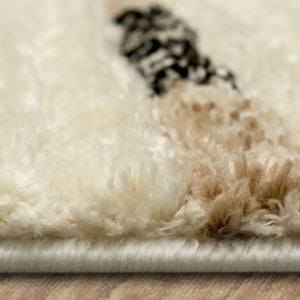 Traverse Lanes Tan Rug