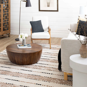 Traverse Lanes Tan Rug