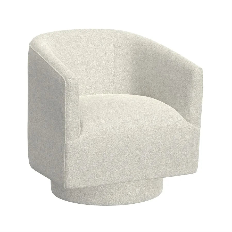 Brylee Swivel Accent Chair Lunar White