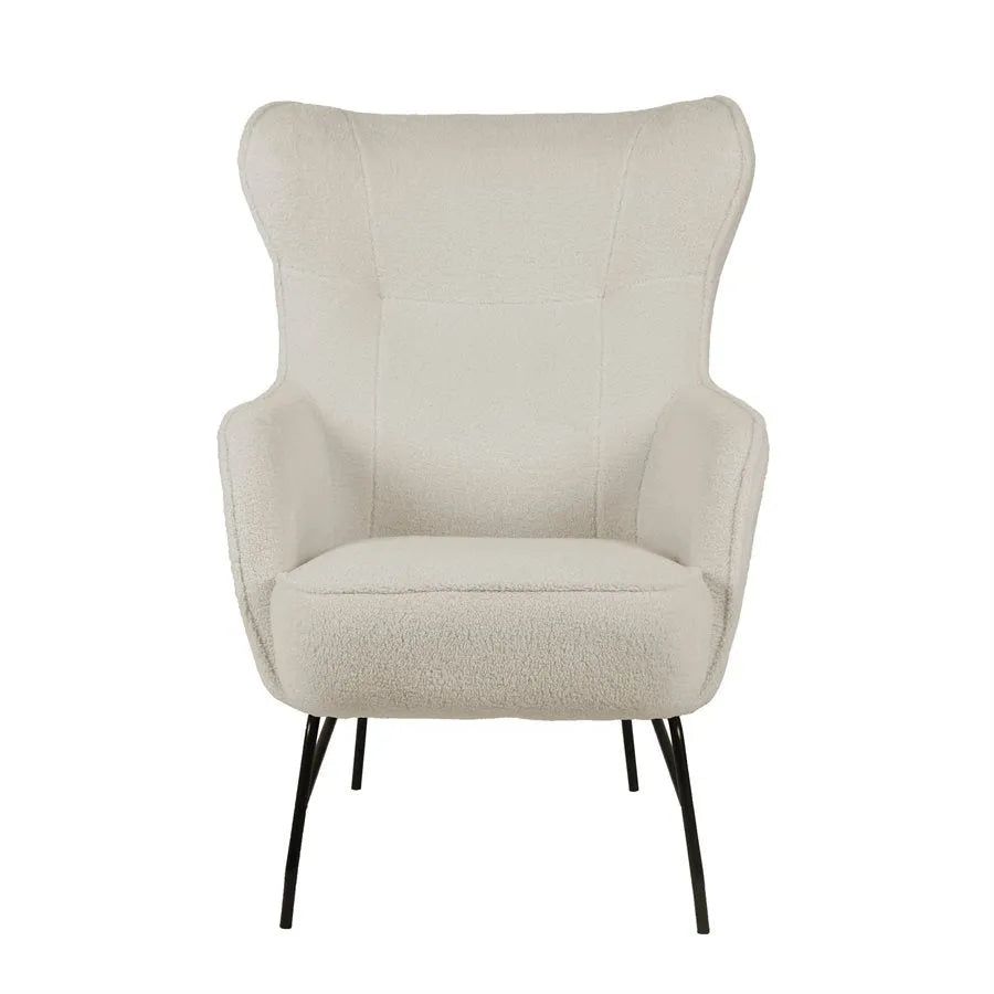 Franky Accent Chair Cream Boucle