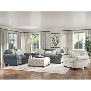 Royce Accent Chair Diamond Stripe