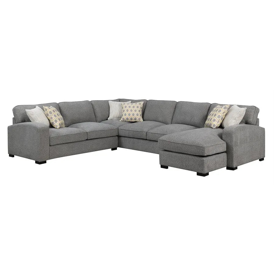 Repose 3 Piece Sectional Storm Gray