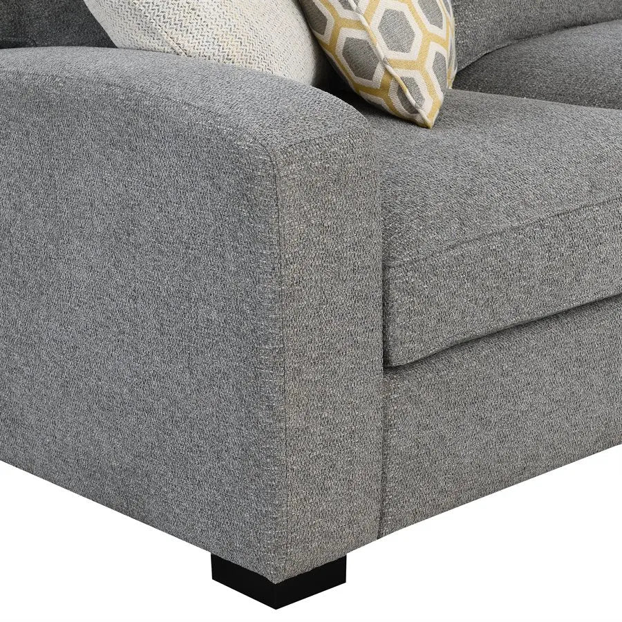 Repose 3 Piece Sectional Storm Gray