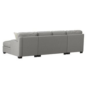 Analiese U-Shaped Sectional Dove Gray