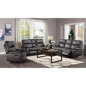 Jessie James Swivel Gliding Recliner Dark Graphite