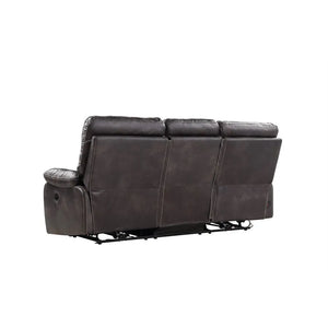 Jessie James Power Reclining Sofa Dark Graphite