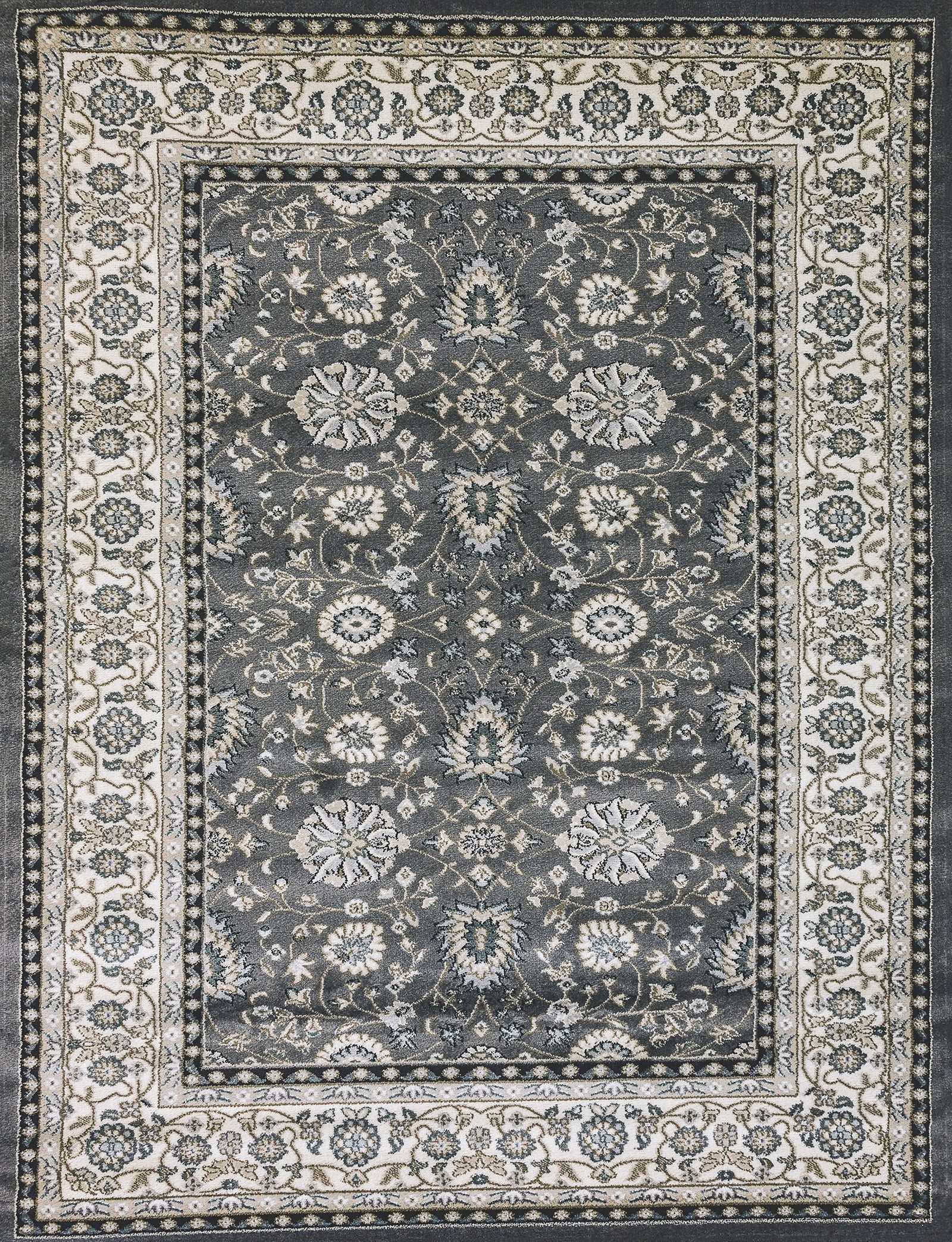 Yazd 2803-910 Grey/Ivory Rug
