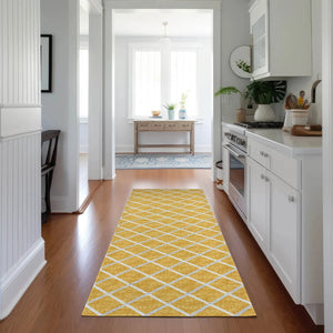 York YO1 Gold Rug