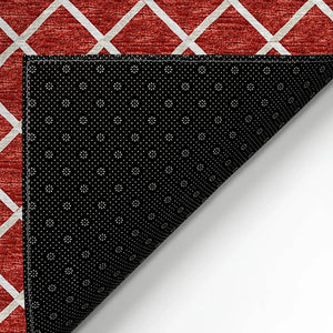 York YO1 Red Rug