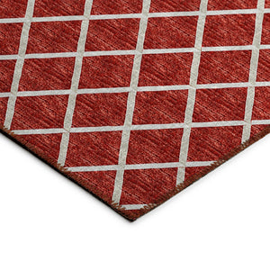 York YO1 Red Rug