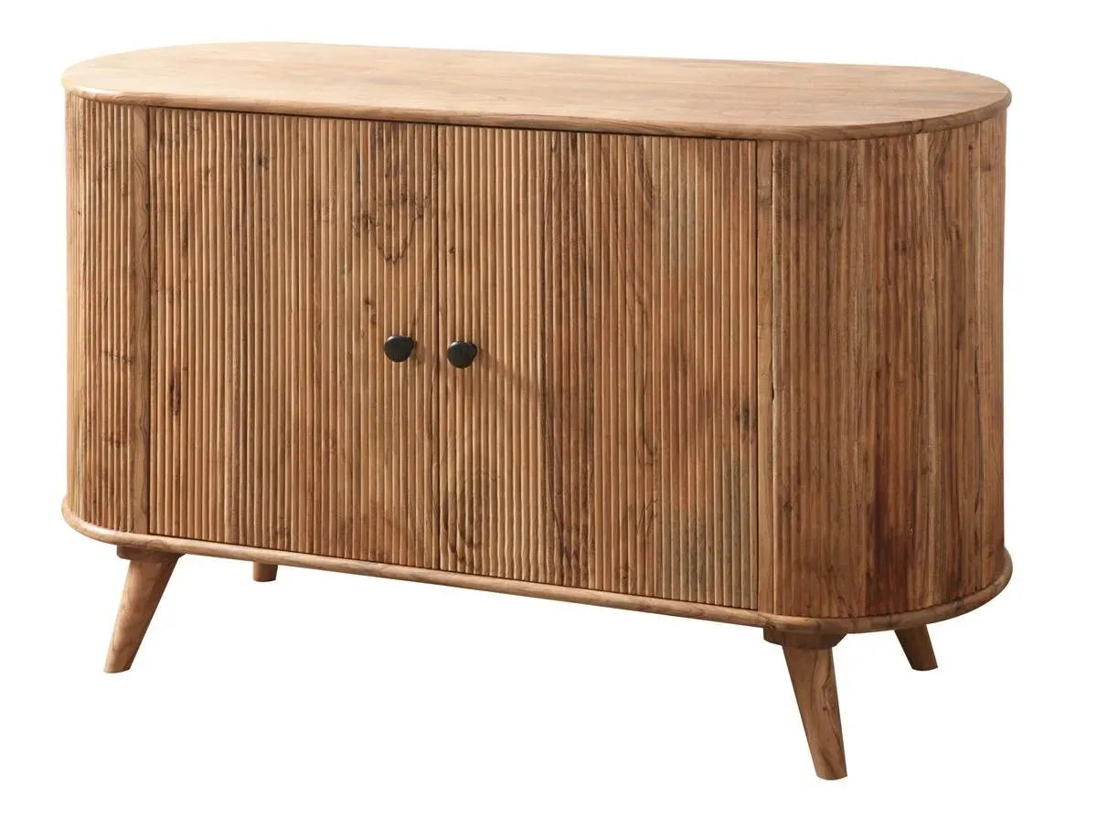 Acacia Round Console Table