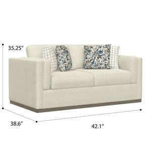 Cecily Loveseat Cameo Cream