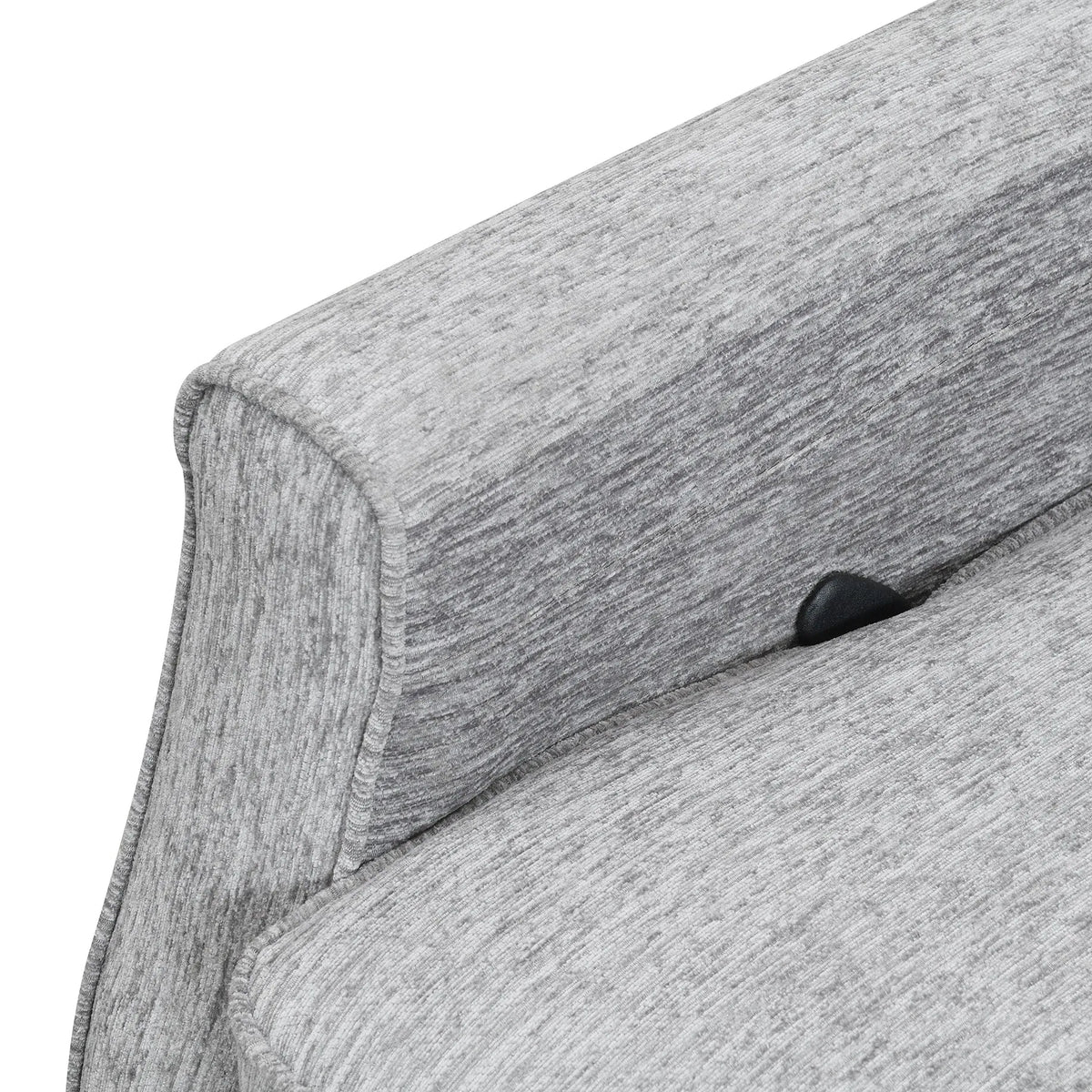 Tabor Swivel Gliding Recliner Gray Graphite