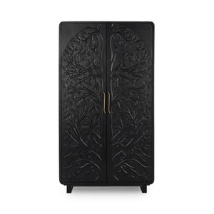 Albero Tall Cabinet Black