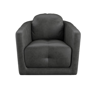 Blakely Swivel Accent Chair Gray