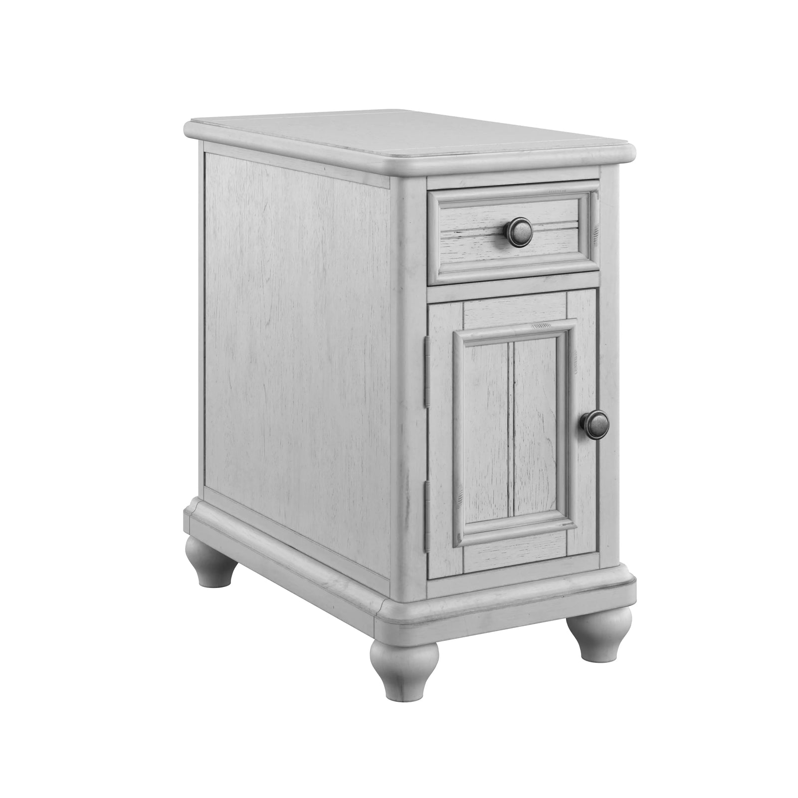 New Haven Chairside Table Oyster Shell